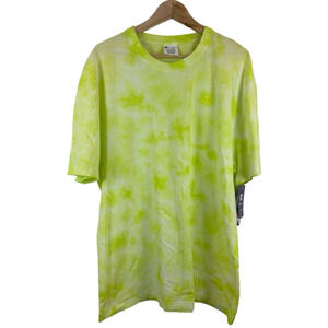 Champion Specialty‎ Yellow Crush Tie Die Men's XL 100% Cotton NEW NWT